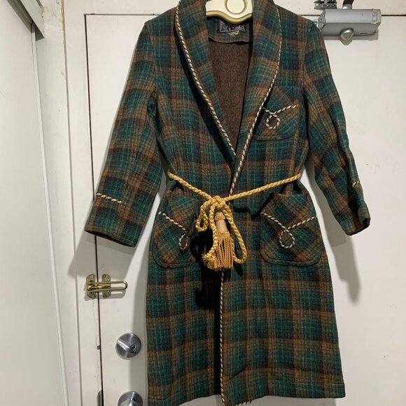 VINTAGE PALON WOOL PLAID RODE JACKETS SIZE XS - Picture 12 of 13